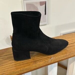 Black suede boots size40